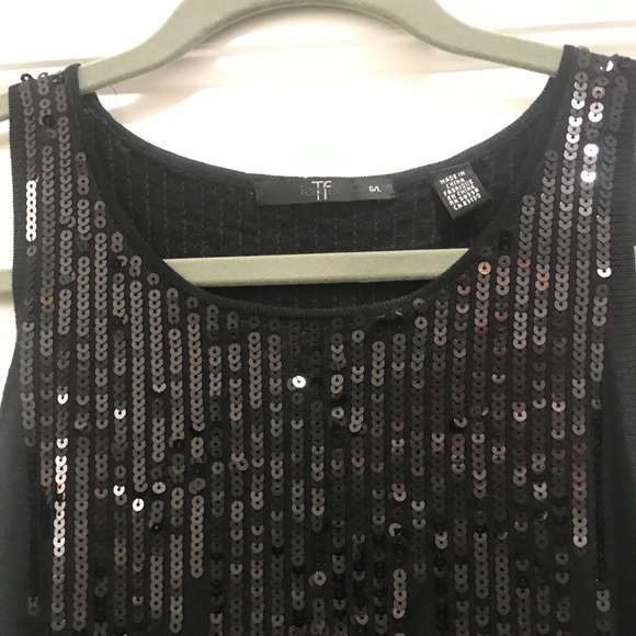 Teenflo knit dress with sequins - Picture 1 of 13